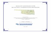QUALITY ASSURANCE FOR STORMWATER QA Guidance - July-06.pdf · QUALITY ASSURANCE FOR MUNICIPAL STORMWATER PROGRAMS Prepared by Indian Nations Council of Governments (INCOG) Environmental