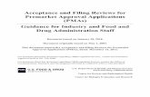 Guidance for Industry - Food and Drug Administrationfdagov-meddev-gen/... · Guidance for Industry and Food and Drug Administration Staff . Document issued on January 30, 2018. Document