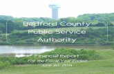Bedford County Public Service Authority Documents/06-14 RPT... · BEDFORD COUNTY PUBLIC SERVICE AUTHORITY TABLE OF CONTENTS FINANCIAL SECTION Independent Auditor’s Report.....1