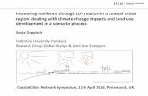 Increasing resilience through co-creation in a coastal ... · Increasing resilience through co-creation in a coastal urban region: dealing with climate change impacts and land-use