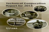 Technical Cooperation Report for 2014 - Atoms for … · GC(59)/INF/3/SUPPLEMENT TECHNICAL COOPERATION REPORT FOR 2014 REPORT BY THE DIRECTOR GENERAL With extended tables for Section