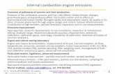 Internal combustion engine emissions - Katedra … · Experimental methods class –engines, vehicles, emissions testing lecture Michal Vojtisek, michal.vojtisek@tul.cz, tel, +420