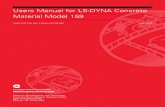Users Manual for LS-DYNA Concrete - RoadSafe Manual for Ls...  Users Manual for LS-DYNA Concrete
