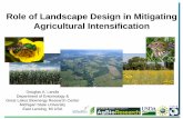 Role of Landscape Design in Mitigating Agricultural ... esa 2014 landis... · Role of Landscape Design in Mitigating Agricultural Intensification ... Foley et al . 2011 Nature In