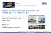 Total Cost of Ownership: Economics of Emerging … · ! © Ricardo plc 2013 Total Cost of Ownership: Economics of Emerging Fleet Technologies Alternative Powertrain Technology: Session