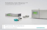 Reliability and efficiency in continuous gas analysis · Reliability and efficiency in continuous gas ... Our sound knowledge in the process automation sector ... Reliability and