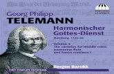Telemann’s - d2vhizysjb6bpn.cloudfront.net · Harmonischer Gottes-Dienst Telemann states that the pieces suit both the church or the ‘domestic scene’ – for devotion, music-making