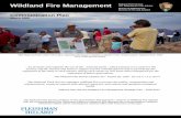 Wildland Fire Management - National Interagency Fire …€¦ · Matt Slater provides visitor information regarding the Dragon Complex at Mather Point, Grand Canyon National Park,