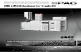 CNS SIMDIS Analyzer for Crude Oil - supertec.com.ar · Crude Oil Characterization for Sulfur, ... eliminates laborious steps in assay physical fractionation ... Accessories Included