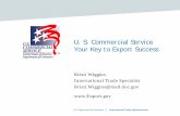 U. S. Commercial Service Your Key to Export Success€¦ · U. S. Commercial Service Your Key to Export Success ... and trade directory listings. • ... associations, government