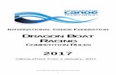 INTERNATIONAL CANOE FEDERATION · Dragon Boat men, women, mixed . ... valid International Canoe Federation Dragon Boat ... meters race course by three turns in two laps. 2.5: