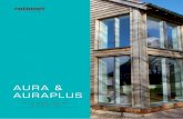 aura & Auraplus - Rationel Windows Ltd. - Aarhus … · 6 OPENING TYPES SIDE HUNG SIDE GUIDED Side Hung windows are controlled with tracks and slides. On windows over 424 mm wide