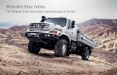 Mercedes-Benz Zetros. · Rubrizierung | Navigation 3 Inhalt 4 9 12 16 21 24 26  Contents Attachments and Mounted Bodies Advantages Overview Chassis Expertise