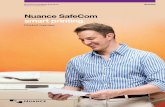 Nuance SafeCom smart .· Nuance SafeCom smart printing. ... and printers because users are requested