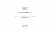Revised Statutes of Alberta 2000 Chapter P-46 · Shop on-line at Alberta Queen’s Printer 7th Floor ... “public work” includes the undertaking and all the works and property