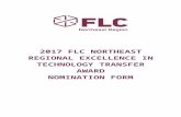 Regional Excellence in Technology Transfer Awardglobals.federallabs.org/northeast/2017-NE-Excellence-in …  · Web viewIV2017 FLC NE Regional Excellence in TT Award. ... in either