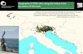 Geography of WWI sites along the Italian front ...gnss.dia.units.it/images/gnss/doc/2016_02_20_morning/06_plini/CNR... · Geography of WWI sites along the Italian front by means of