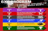 6x6 PROGRAM - Body Spartan · STEP STEP STEP STEP STEP STEP Make a commitment to WORKOUT, 6 days this week. If you need workouts, you can go to  Meal ...