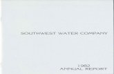 SOUTHWEST WATER COMPANY - NAWC : Home Page Glossy/1982/Southwest 1982 AR.pdf · We attribute our productivity to our credo that careful attention to the parts-the delineated goal,