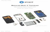 Motorola Moto X Teardown · Motorola Moto X Teardown Moto X was taken apart on August 23, 2013. Written By: Walter Galan Motorola Moto X Teardown ... II, IV, V, VIII) WCDMA/ HSDPA