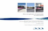 Birmingham Eastside Extension - Midland Metro … · which is due to an error or omission in data supplied to us by other parties. This document contains confidential information