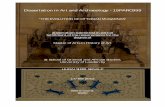 Dissertation in Art and Archaeology - 15PARC999 · Dissertation in Art and Archaeology - 15PARC999 “THE EVOLUTION OF OTTOMAN MUQARNAS ... is a continuum in the architecture of Anatolia,