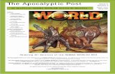 The Apocalyptic Post Issue 2 Volume 1 - alternityrpg.net · An Unofficial GAMMA WORLD® Online Bi-Monthly Issue 2 Volume 1 Sept—Oct Early Fall The Apocalyptic Post Covering All