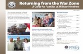 Returning from the War Zone - PTSD: National … · Returning from the War Zone ... He did not enjoy being a father to his two daughters, aged 7 and 5, anymore. He didn’t feel close