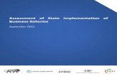 Assessment of State Implementation of Business Reformseodb.dipp.gov.in/data/3_State_Assessment_Report... · Assessment of State Implementation of Business Reforms ... 4.27 Tamil Nadu
