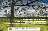 AGROFORESTRY and CLIMATE CHANGE · AGROFORESTRY and CLIMATE CHANGE ANNUAL REPORT 2014 - 2015: RESEARCH, EDUCATION, ... To initiate, coordinate and enhance agroforestry activities