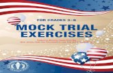 FOR GRADES 3–6 MOCK TRIAL EXERCISES · FOR GRADES 3–6 Featuring Winning Cases from the New Jersey State Bar Foundation’s Law Fair 2010 Competition MOCK TRIAL EXERCISES