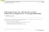 AN2321: Designing for Board Level Electromagnetic ... · Applications Engineering ... Glossary of EMC terms • APPENDIX B: Immunity measurement standards. Designing for Board Level
