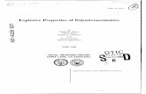 Explosive Properties of Polynitroaromatics - dtic.mildtic.mil/dtic/tr/fulltext/u2/a229627.pdf · Explosive Properties of Polynitroaromatics (U) PE ... Wilia S.Wilson, Dan E. Bliss,