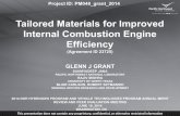 Tailored Materials for Improved Internal Combustion … · Tailored Materials for Improved Internal Combustion ... The question we are trying to answer is how do ... for Improved