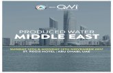 PRODUCED WATER MIDDLE EASTproducedwatermiddleeast.com/wp-content/uploads/... · produced water sunday 12th & monday 13th november 2017 st. regis hotel | abu dhabi, uae middle east