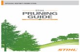 Download the STIHL Pruning Guide - STIHL – The … · STIHL. PRUNING GUIDE. BROUGHT TO YOU BY STIHL INC. | ... good from the street and it will have less risk of becoming ... Sugar