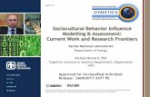 Sociocultural Behavior Influence Modelling & … · Social learning theory Individual’s behavior is influenced by the environment ... Conceptual Model to Math ... computational,