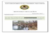 ENVIRONMENTAL CRIMES SECTION - justice.gov · ENVIRONMENTAL CRIMES SECTION . ... Honey Creek Contracting Company, ... were variously charged in a 23-count indictment with making false