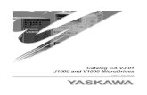 Yaskawa Inverter V1000 & J1000 series CATALOG · Page 1 Yaskawa Electric America, Inc. Table of Contents Page J1000 Drive (J1000) ... J1000 Technical Manual TM.J1000.01..... J1000