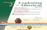 Exploring the Americas - Xenia Community Schools 2 Textbook.pdf · • Songhai Empire rises in Africa ... edge. This makes a three-sided pyramid. The folds ... CHAPTER 2 Exploring