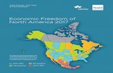 North America 2017 - Fraser Institute · All states and provinces were rated on a 10-point ... Economic Freedom of North America 2017 is the thirteenth edition ... New Mexico and