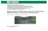 Streambed Adjustment and Channel - USGS508)Rus.pdf · Grade-Control Structures ... 1. Primary study sites for documentation of streambed adjustment and channel widening in eastern