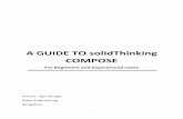 A GUIDE TO solidThinking COMPOSE · 2018-05-04 · will find yourself at a higher level of expertise in using COMPOSE from where you can take ... 12.1.3 Linear Convolution of two