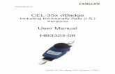 User Manual HB3323-08 - casellasolutions.com · Casella CEL-35X dB adge Users Handbook – Page 1 November 2015 CEL-35x dB adge Including Intrinsically Safe (I.S.) Versions User Manual