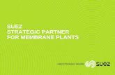 SUEZ STRATEGIC PARTNER FOR MEMBRANE … · ready for the resource revolution 5 I SUEZ’s membrane offer consists on 4 complementary areas of activity : Customised design & build.