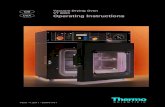 Vacutherm Vacuum Drying Oven - Thermo Fisher ….pdf · Vacuum Drying Oven VT 6025 Operating Instructions Below is a list of the international Thermo marketing organizations. GB USA