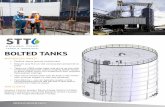 BOLTED TANKS - High Capacity Storage .  BOLTED TANKS WHY BOLTED TANKS? • Positive,