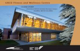 UBCO Fitness and Wellness Centre - Wood Design & … · to have an aviation ... The new UBCO Fitness and Wellness Centre ... roof structure and proﬁle is a direct reference to the