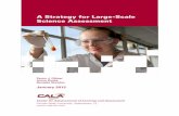 A Strategy for Large-Scale Science Assessment · A Strategy for Large-Scale Science Assessment ... the range of skills evaluated by large-scale assessment programs as well as enhance