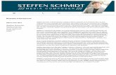 Steffen Schmidt Bio Background - presskit.to fileNot only did Steﬀen learn about orchestration and musicality from his time in the symphony, but also the value of teamwork, ... breaks